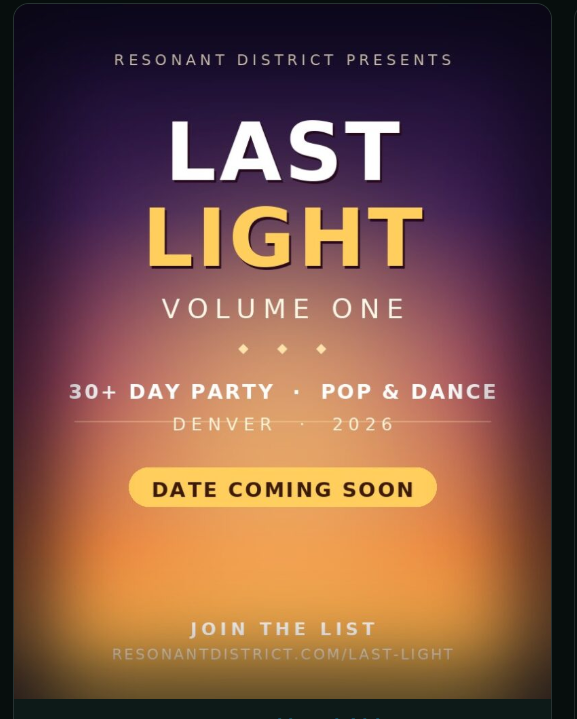 Last Light — coming soon