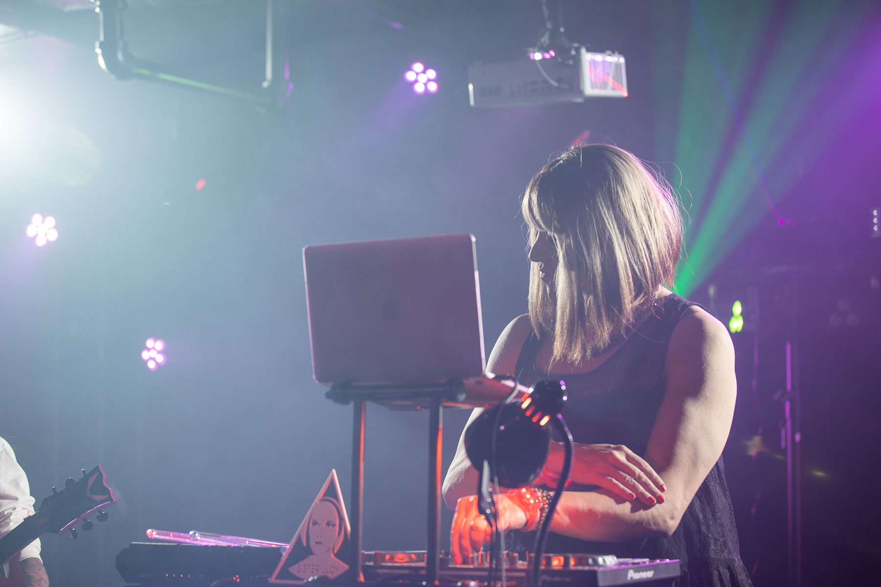 Markie of Sister Judy performing at Constellation First Light