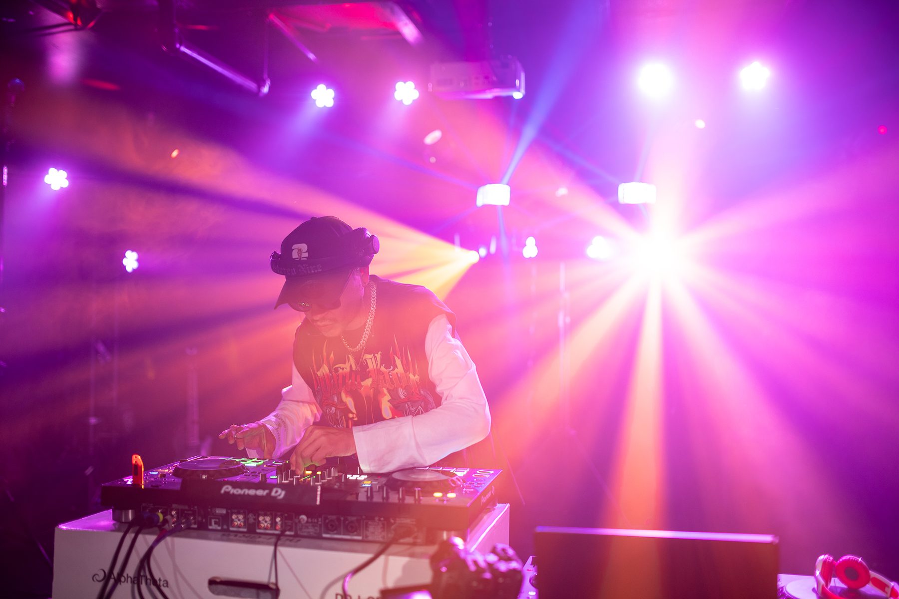 Stereo Nine mixing at Constellation First Light in Denver