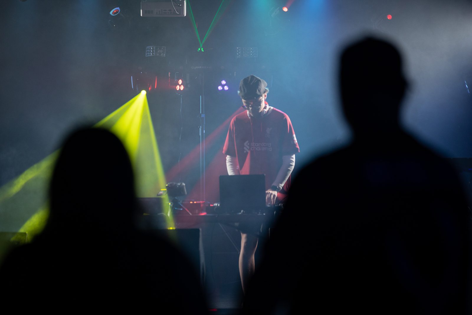 The crowd at a Resonant District night
